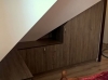 Tetőtéri beépített szekrény